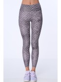 Sports leggings with patterns, pale pink MR15285 - Online store - Boutique